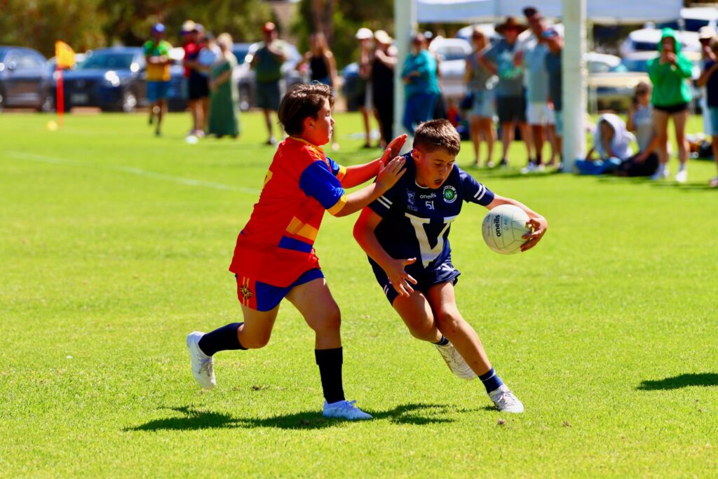 Victoria and South Australia boys at the inaugural Australasia Féile in Adelaide