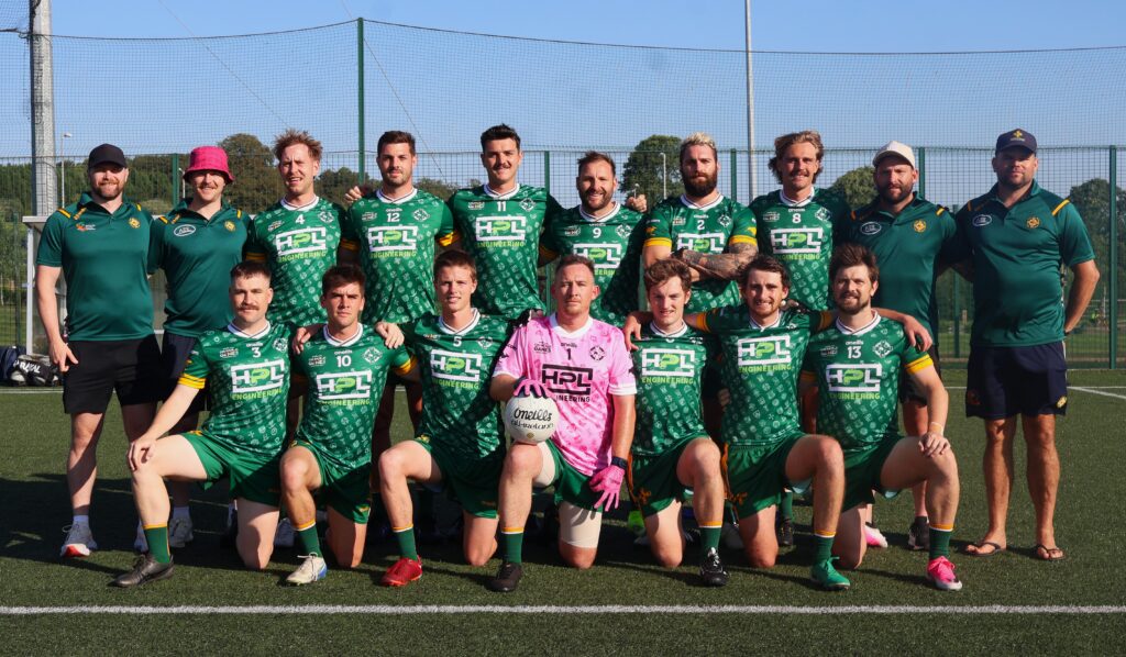 Australasia men's football team photo at GAA World Games 2026