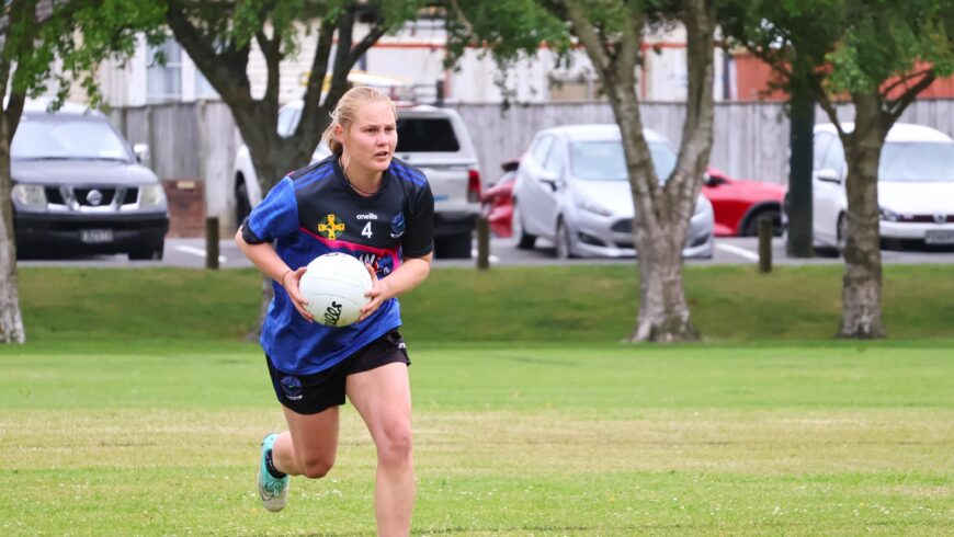 Waimak Gaels women's footballer