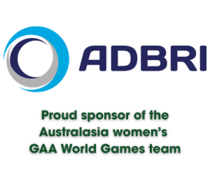Adbri GAA World Games sponsor