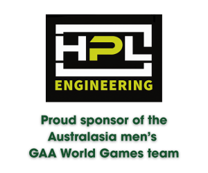 HPL Engineering GAA World Games sponsor