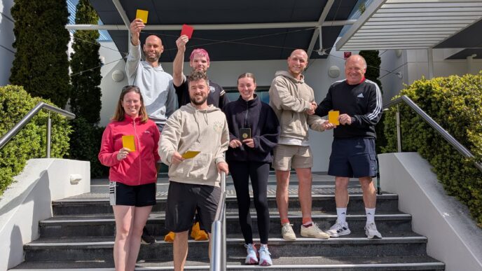 Seven new referees trained in Hobart